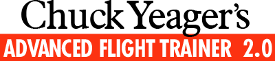 Chuck Yeager's Advanced Flight Trainer logo for ZX Spectrum
